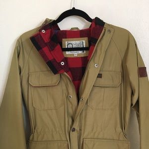 Women’s ‘Kasson’ Penfield Parka, Tan/Khaki, Medium